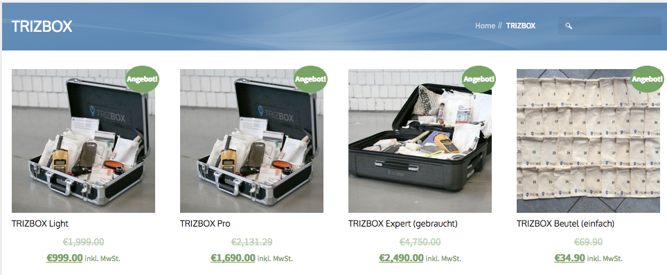 TRIZBOX-Angebote